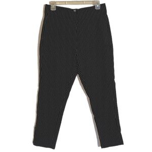 Who What Wear | Black Pinstripe Pants - Size 12